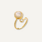 Anillo antiestrés Jupiter Oro